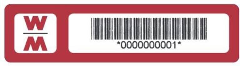 NUPIS Wolff Mueller Barcode-Etikett
