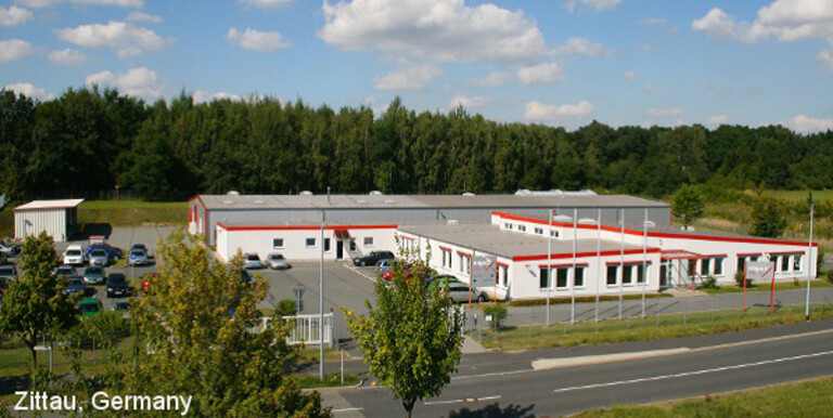 Nupis Referenz Demirel Hauptsitz der Demirel Crimp Technik in Zittau