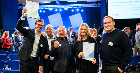 Sächsischer Digitalpreis - N+P ist Preisträger in der Kategorie Wirtschaft
