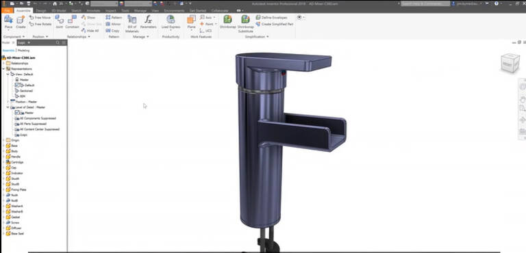 Bereitstellung von BIM-Objekten aus dem CAD-Modell