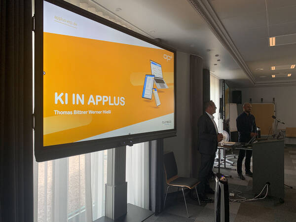 ERP-Kundentag Workshop KI in APplus
