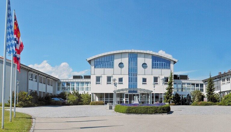 Die Haas-Firmenzentrale in Falkenberg Die Haas-Firmenzentrale in Falkenberg