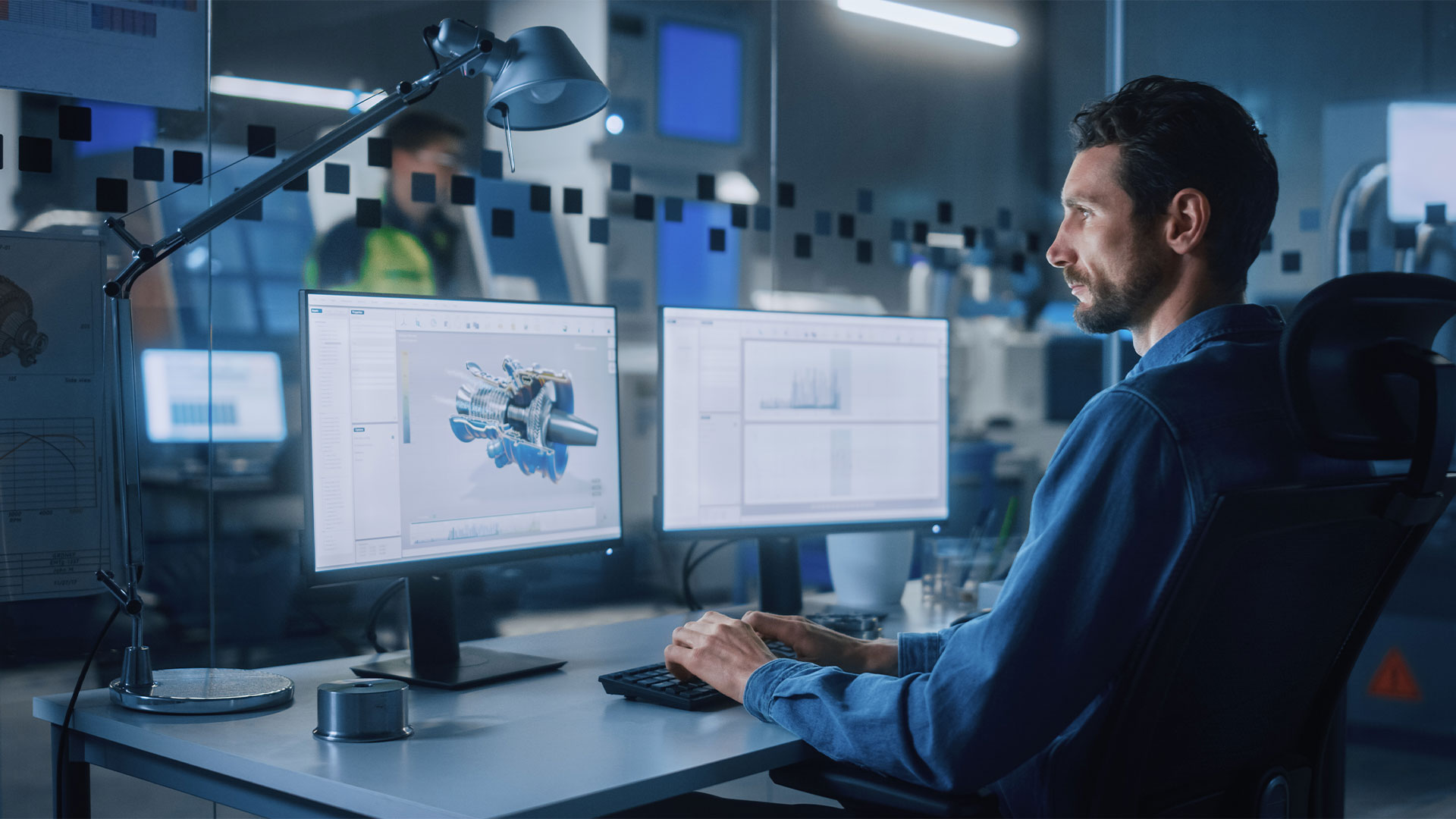 Konstruktionsdaten sind im ERP-System verfügbar
